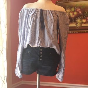 Hollister Off-The-Shoulder Top